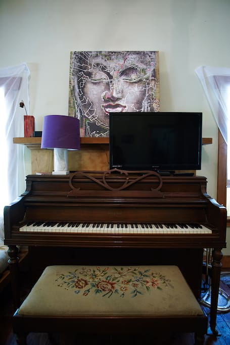 Play a tune or play movie in the great room!
