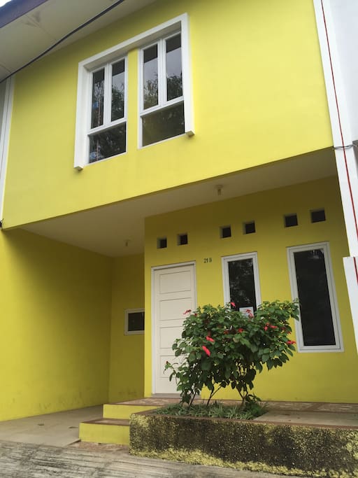 Facade of the house