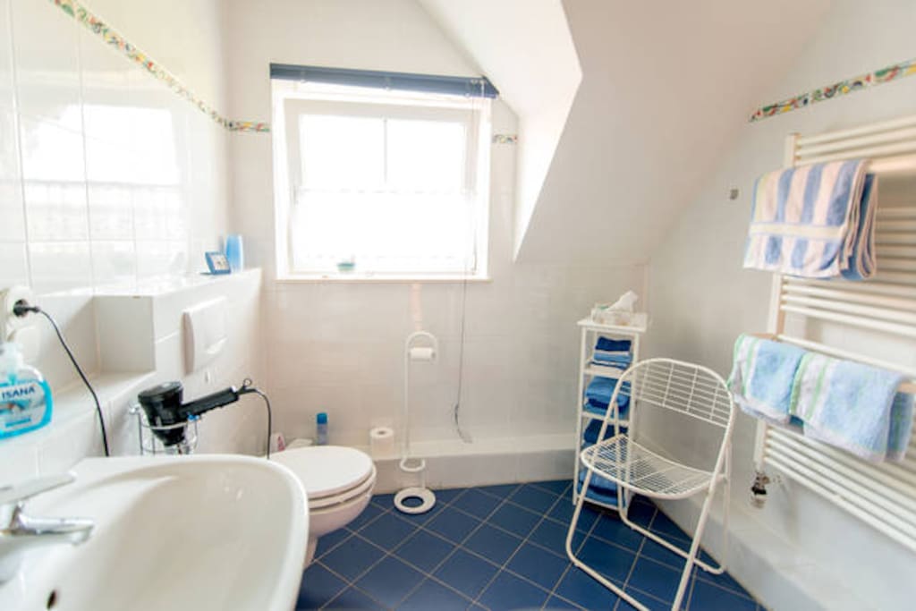 Tageslichtbad mit Dusche...für einen guten Start in den Tag