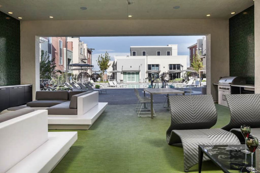 Outdoor Lounge Area