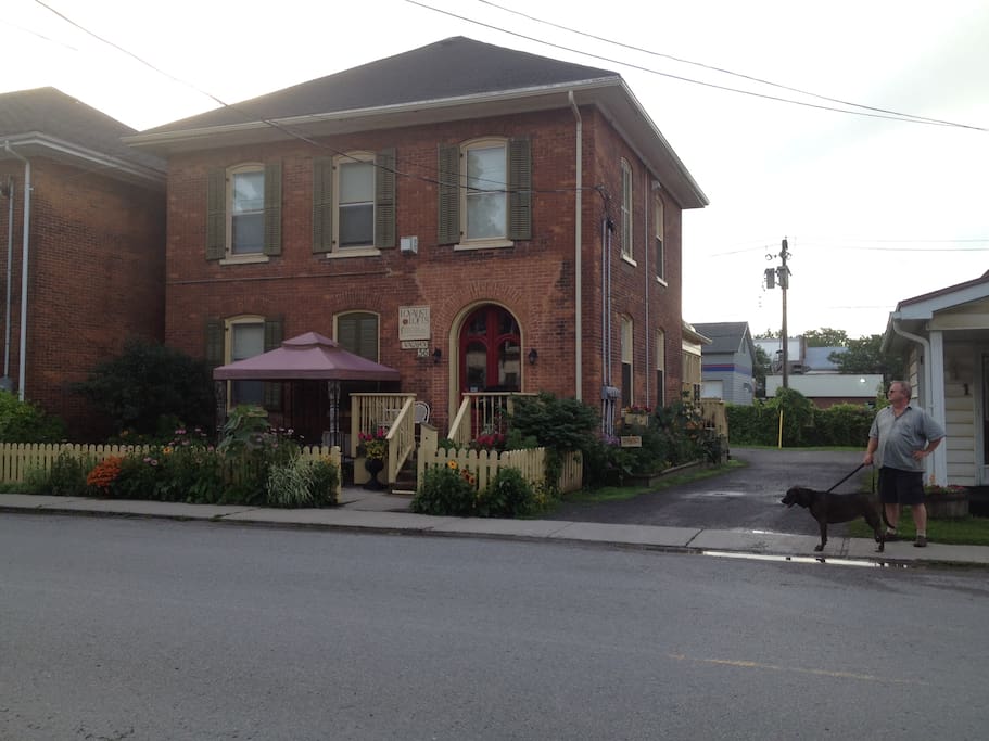 Front of Loyalist Lofts