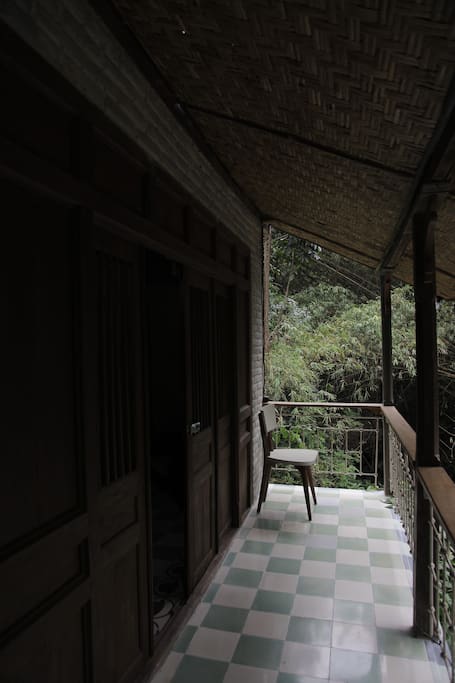 Balcony of Kala room