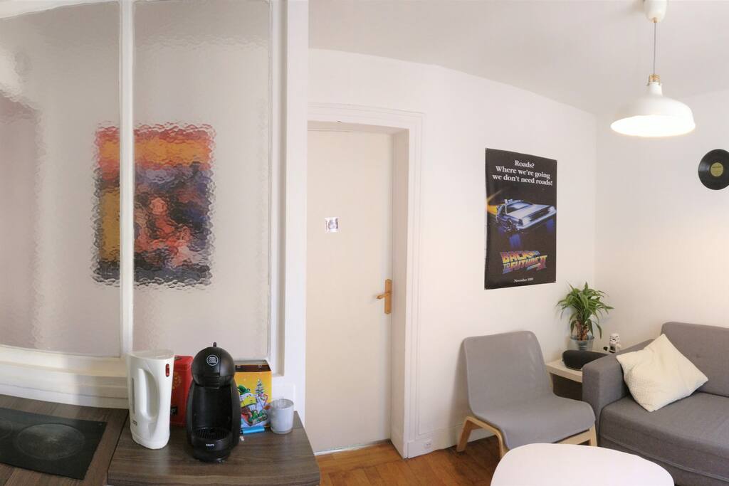 Kitchenette + salon