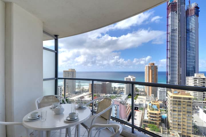 Chevron Renaissance 22 Fl 3 Bdrm Ocean View Tram - ゴールドコースト