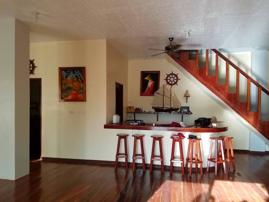 First floor bar