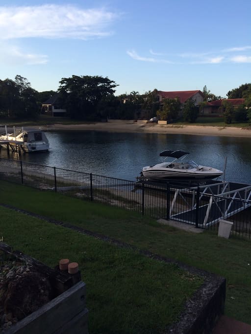 This is view from back yard
