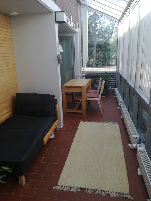 Indoor terrace