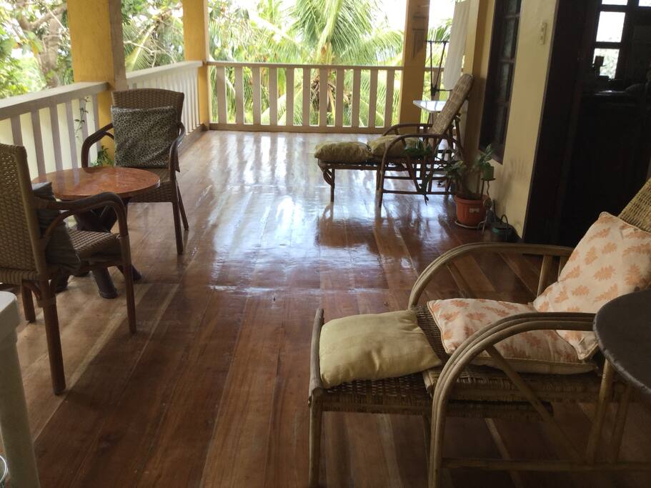 Balcony near the room, can be use as working area, or lounging place.