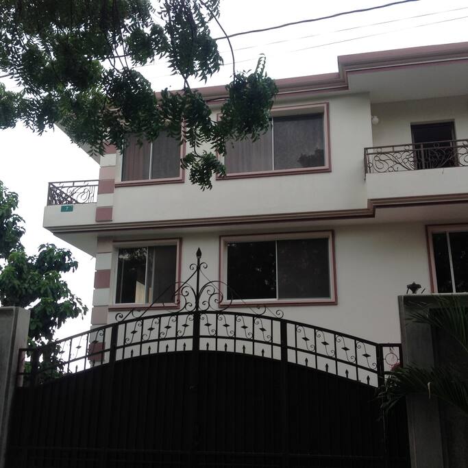Modern apartment building