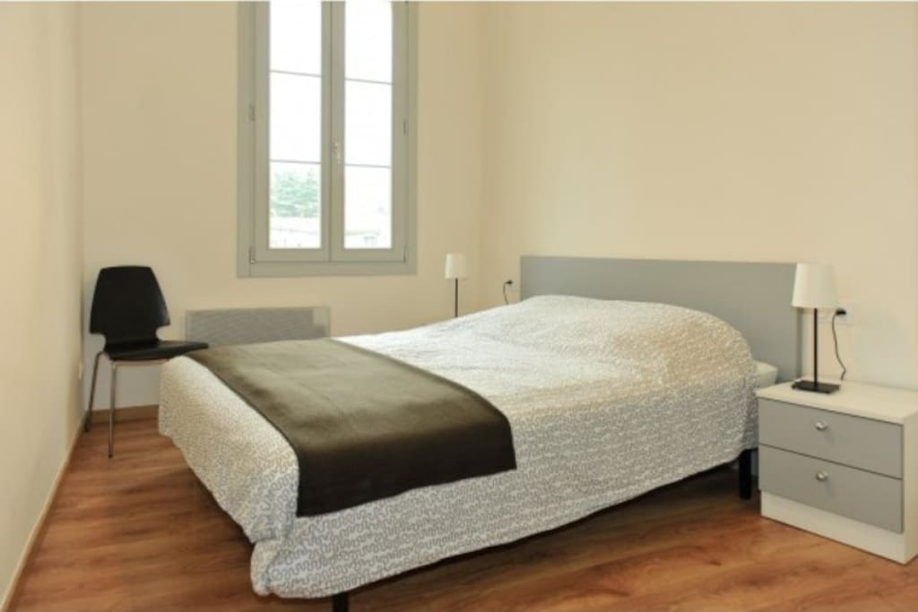 Chambre lit double