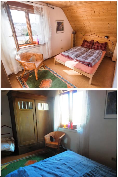 Schlafzimmer-Doppelbett