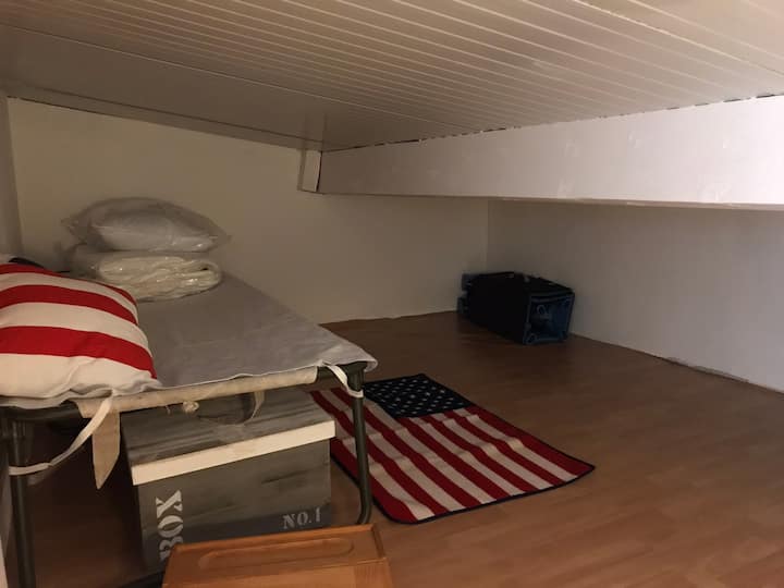 3ª camera da letto, "chalet", 2 letti di 70 che possono essere raggruppati in un letto 140