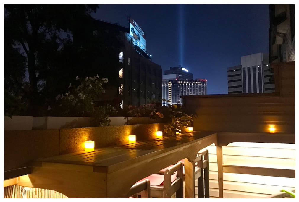 Yes this is your balcony view!