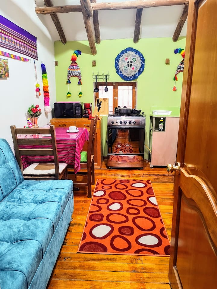 Stylish Flat With Impressive View In San Blas - クスコ