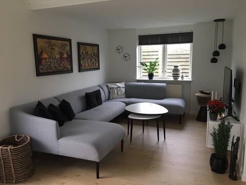 Bright home, terrace, large garden parking by the house.
