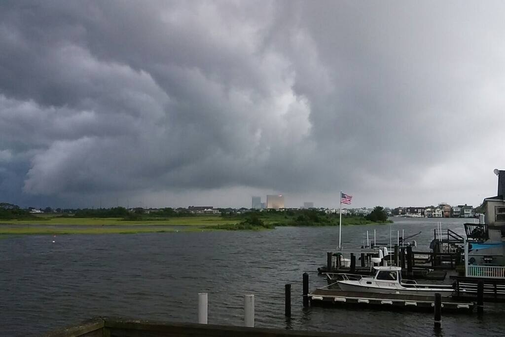 Storm! here one minute, gone the next!
