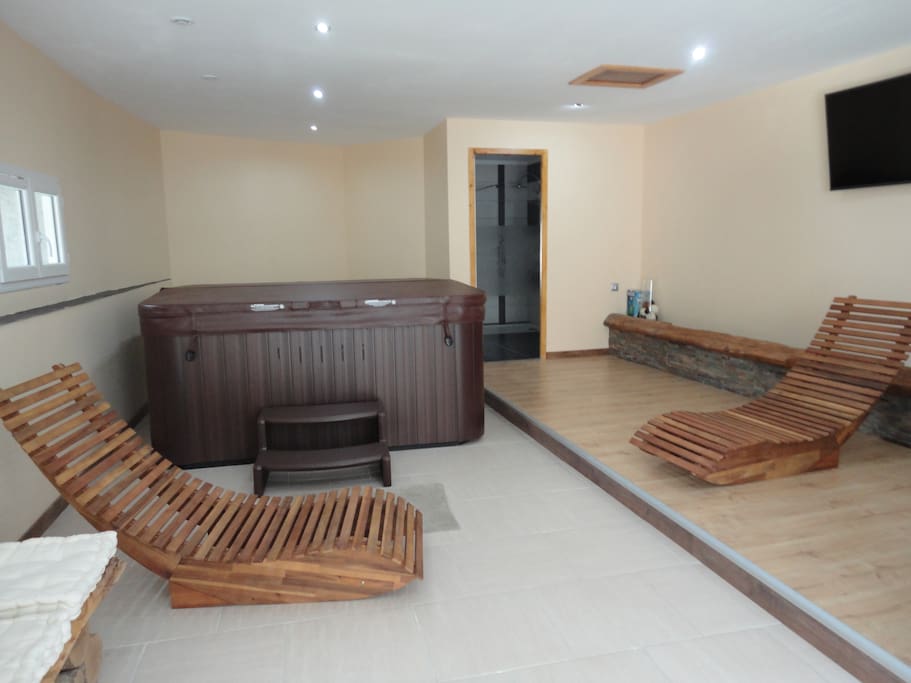 Espace détente Spa & salle d'eau