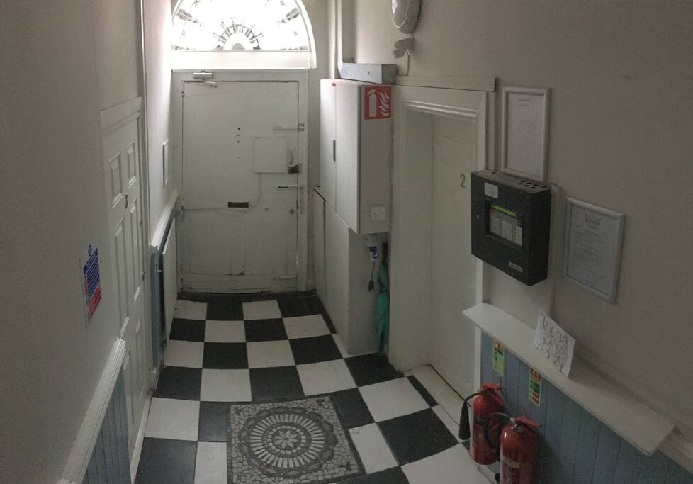 Total space consists of two apartments...Apt 3 and Apt 2 (either side of hallway)