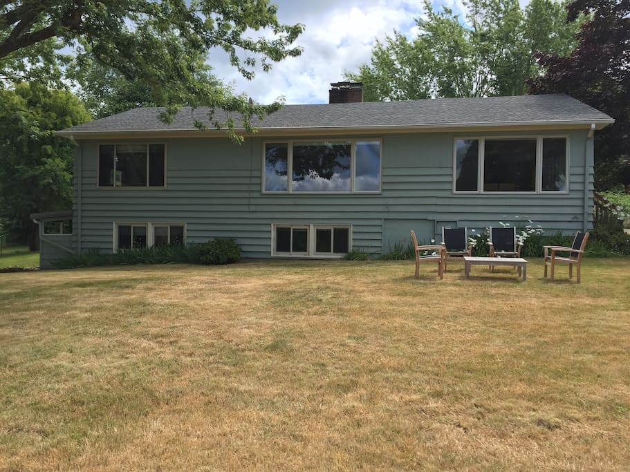 Back of the house.