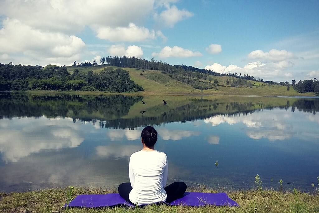 Perfecto espacio de relajación y meditación.