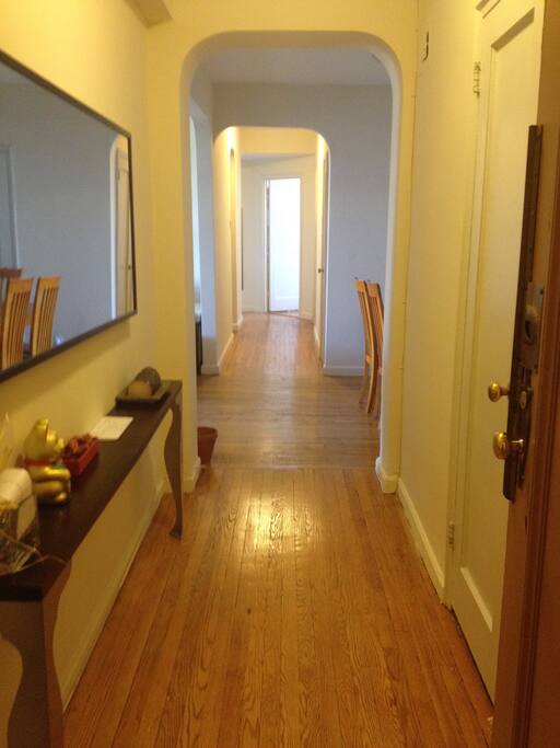 Entrance to apartment.