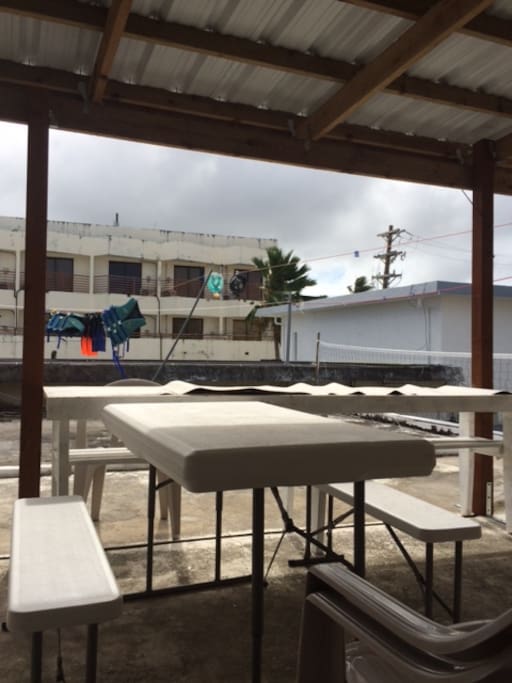 BBQ area