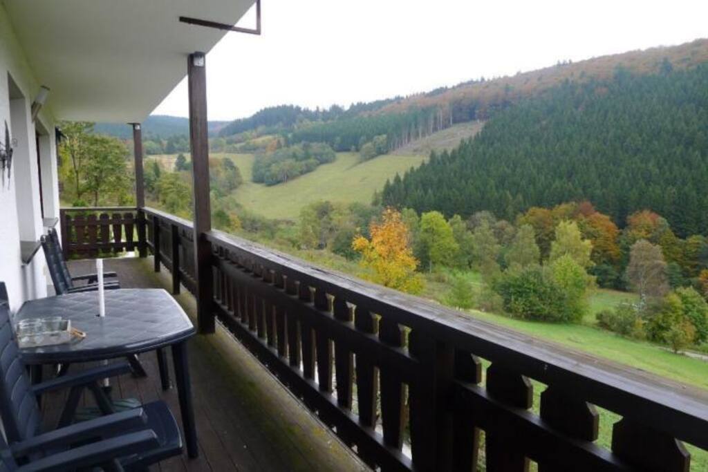 11 Meter breed balkon op het zuiden