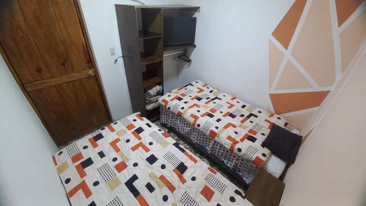 Habitación 3 (tres camas individuales)
