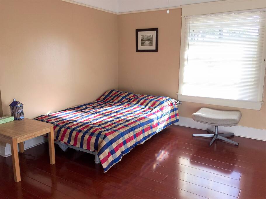 Futon unfolded (sleeps 2)