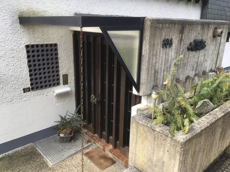 Eingang von der Treppe