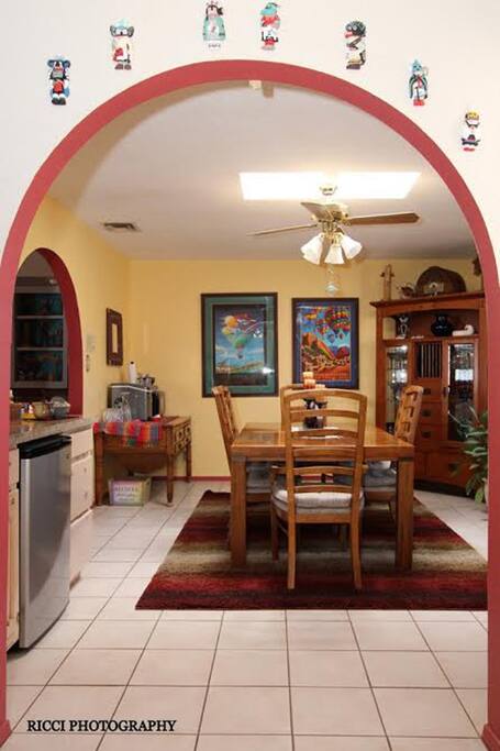 Breakfast area