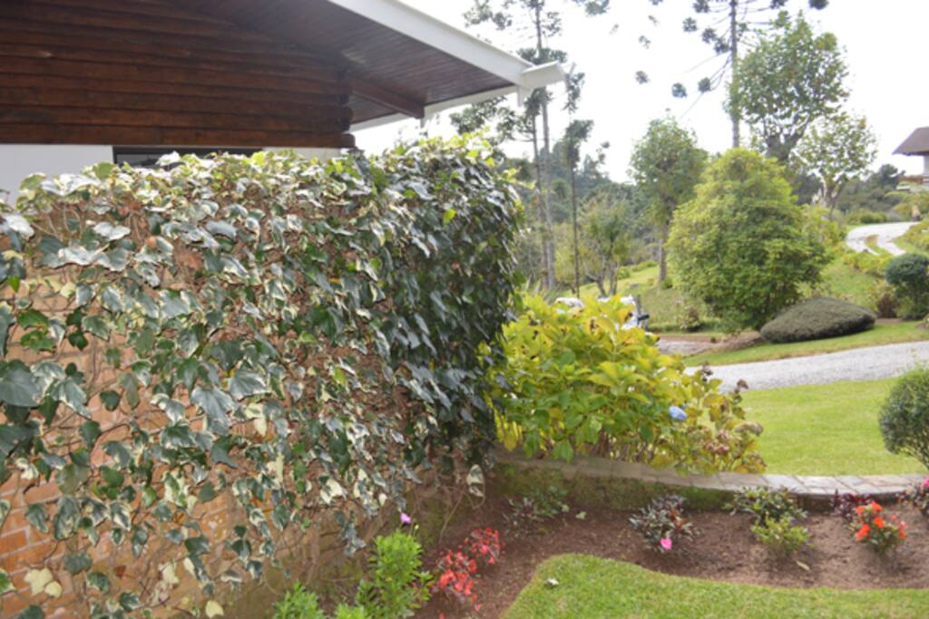 Lateral da casa