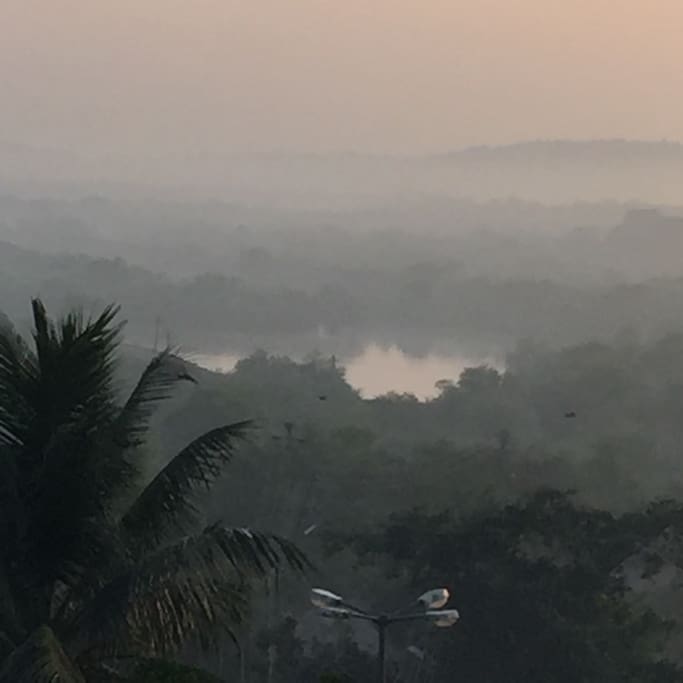 A typical monsoon day