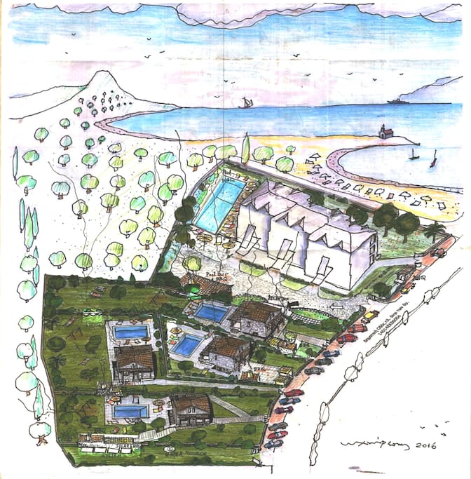 EAGLE EYE VIEW OF THE RESORT
