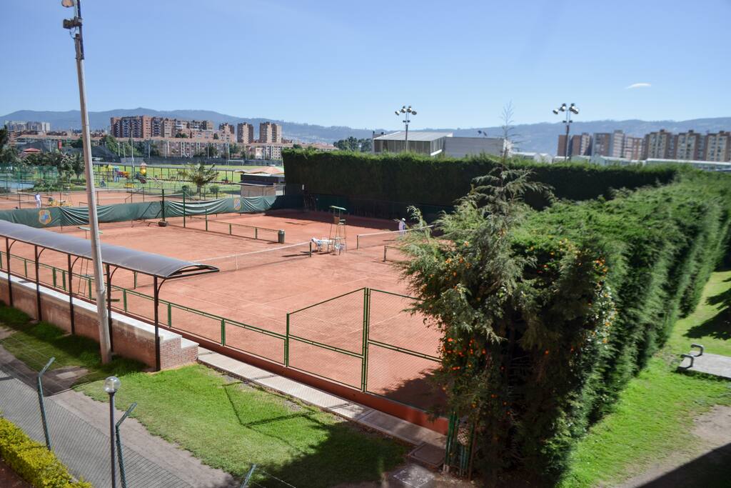 La vista desde el apartamento
