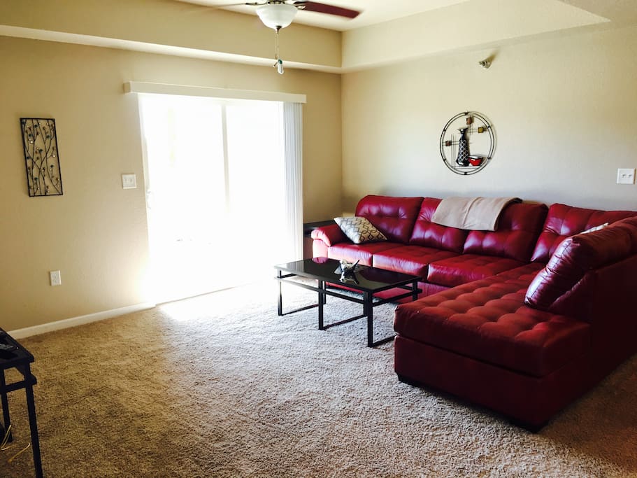 Comfortable open floor plan