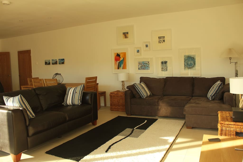 Large open-plan lounge