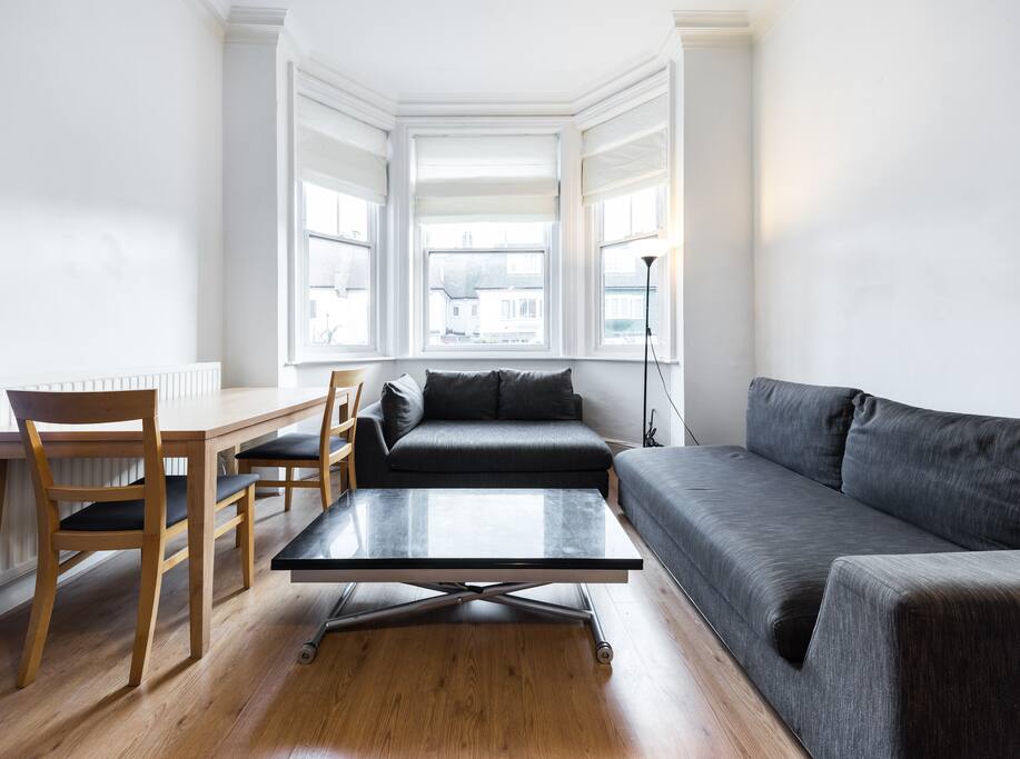 The living room