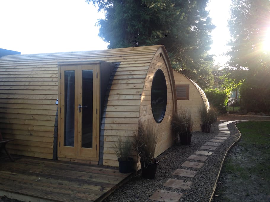 Each lodge has their own separate seating area