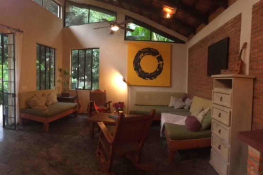 Spacious living room/kitchen area. Open concept. Great natural lighting