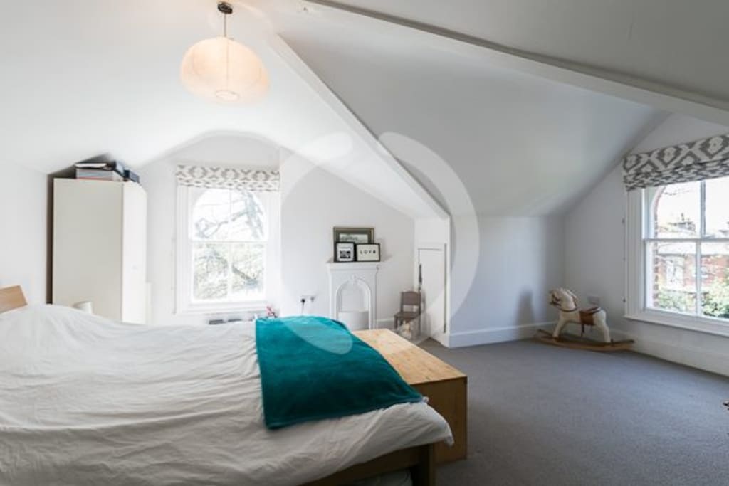 King Size Bedroom with shower room and toilet