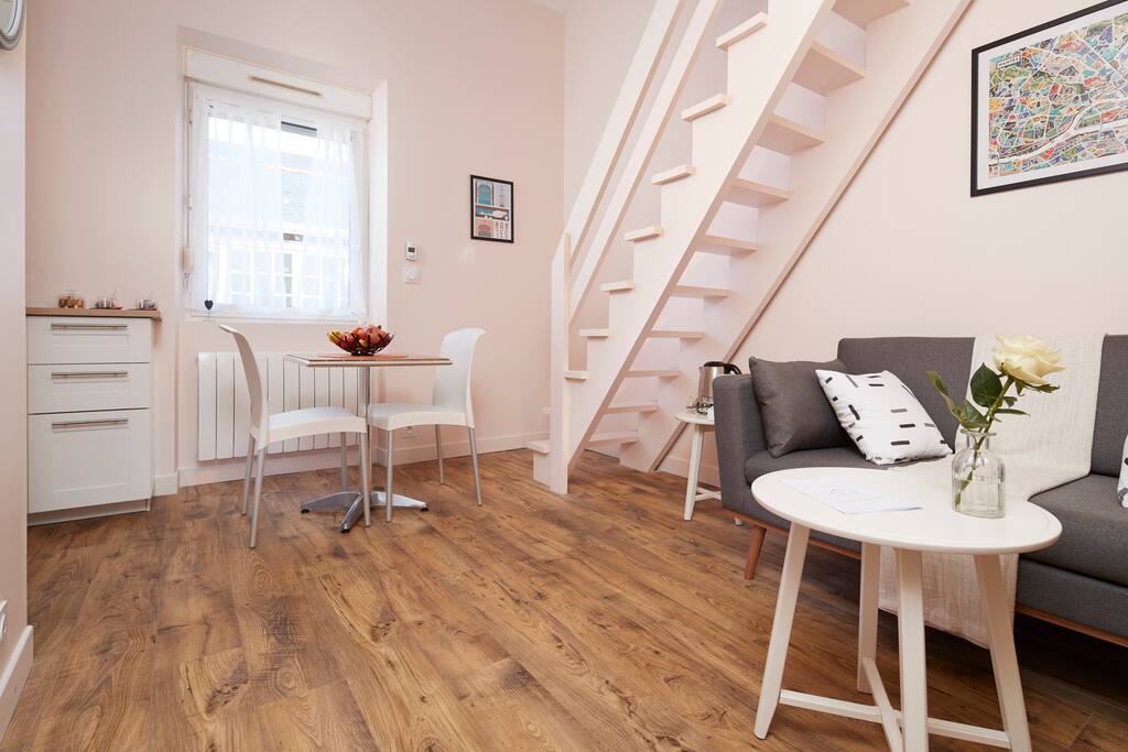 Un charmant et cosy duplex au cœur de Nantes