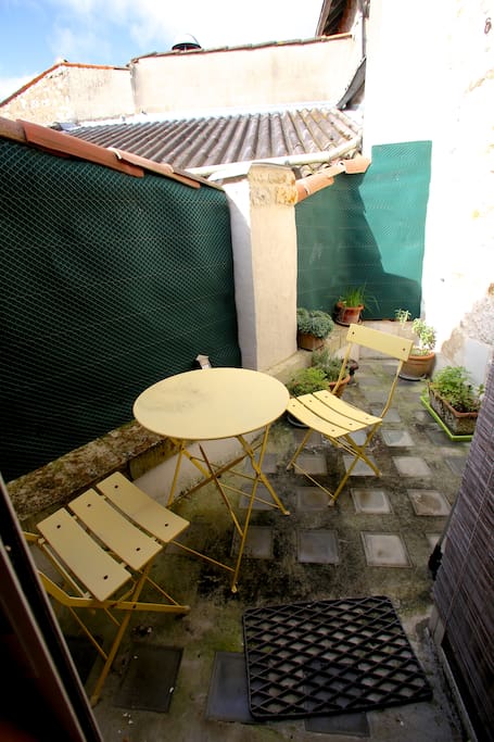 Little terrace perfect pour "l'apero"....