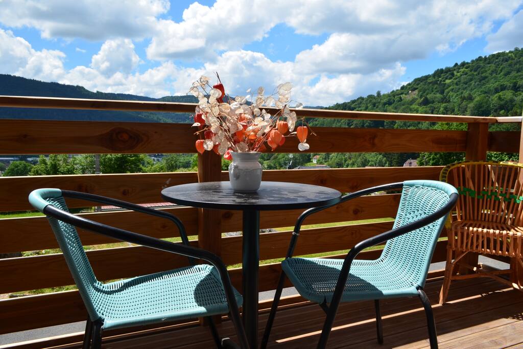 Balcon-vue panoramique