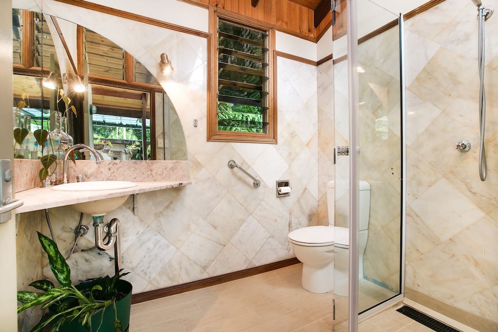 A stunning five star bathroom for your private use