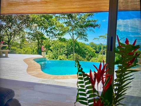 Private Rainforest Oasis with Ocean Views