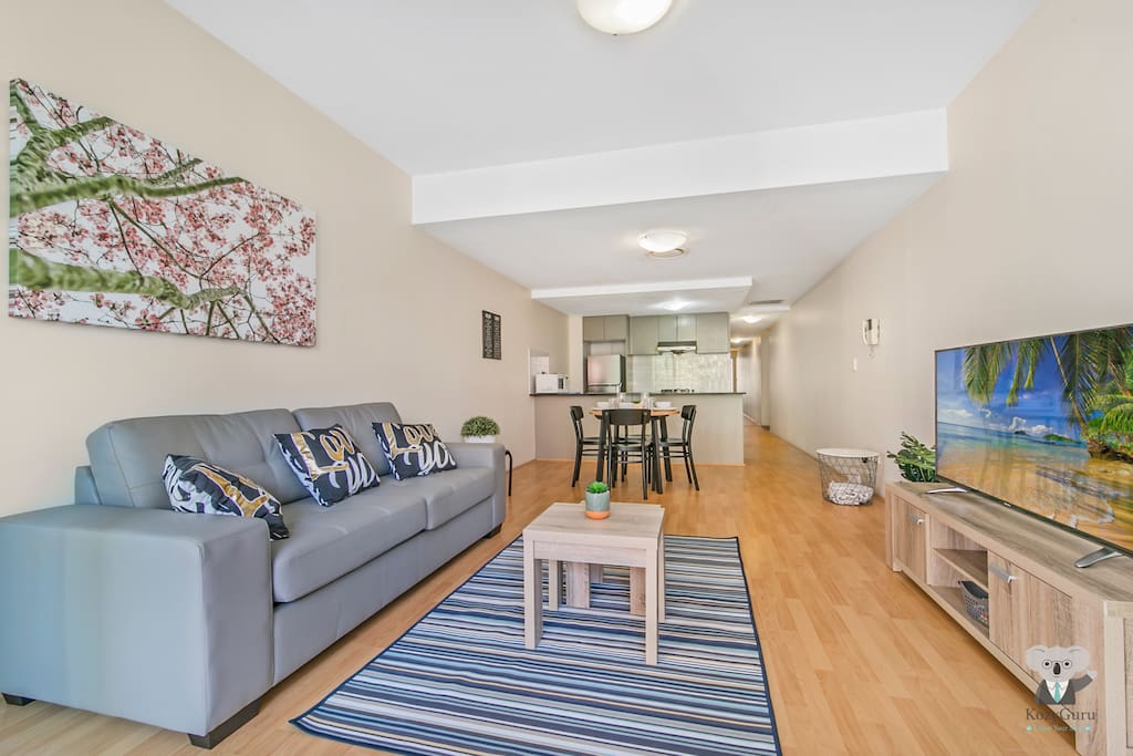 Overview of Living and Dining Area