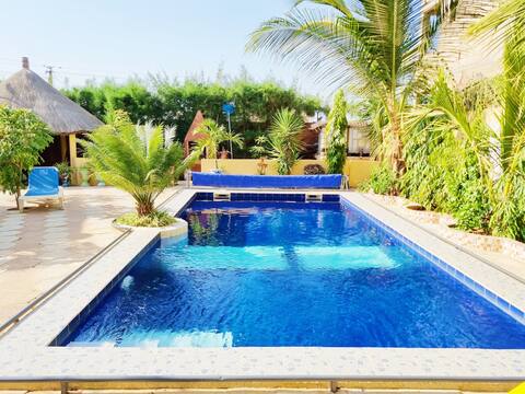 Lovely villa with pool in Mbour