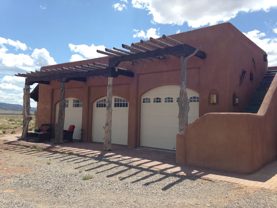 This "Garrita" is the first structure of our long-range building plan for this 11 acre property