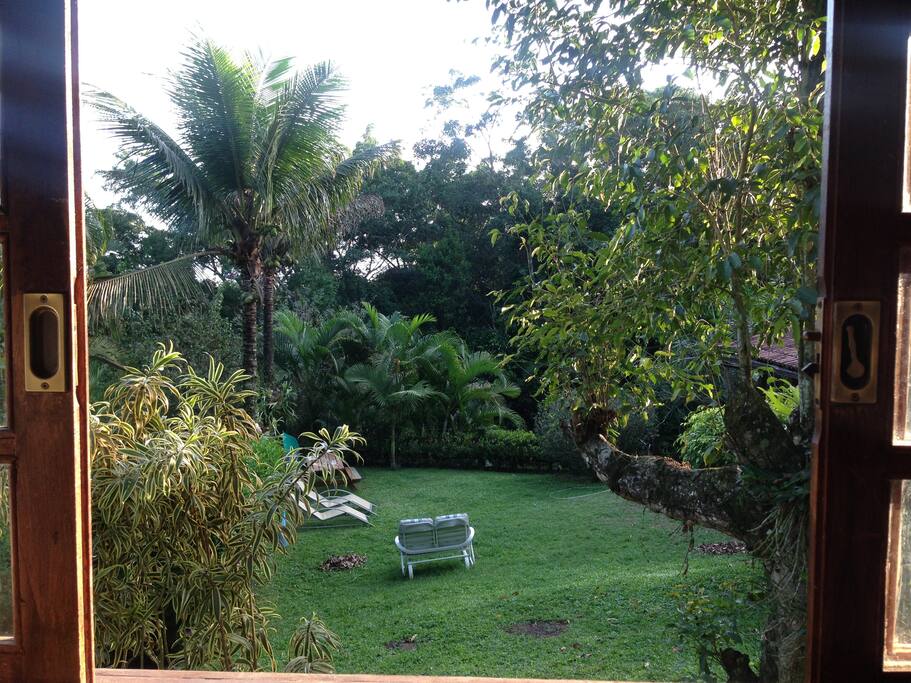 Vista do Chalé
